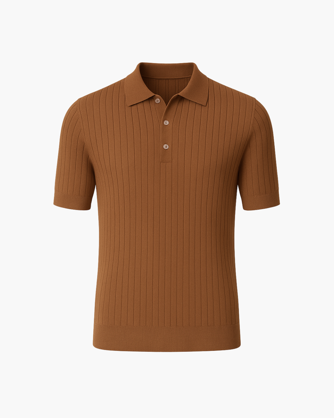 Donte - Short Sleeve Knitted Polo Shirt