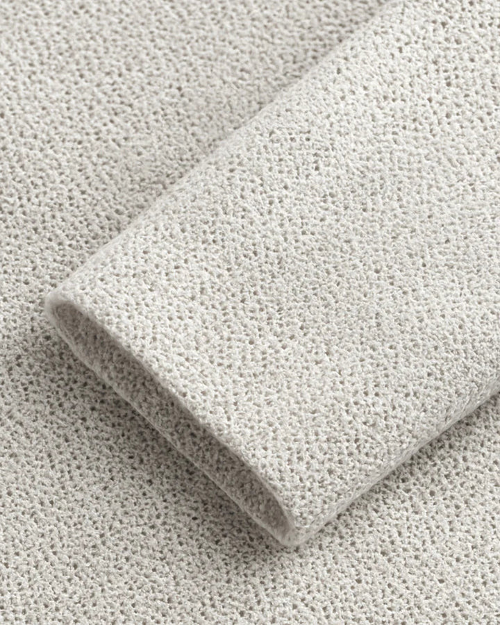 Beltran - Elegant Long Sleeve Knitted Shirt