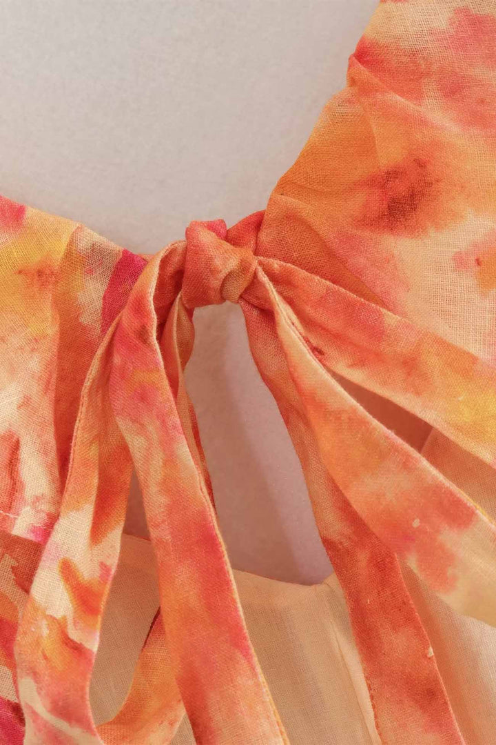 Braelynn - Elegant Long Sleeveless Dress With Ruffles