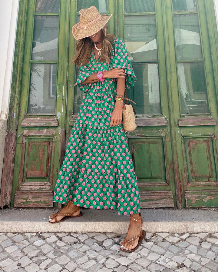 Berta - Bohemian Maxi Dress