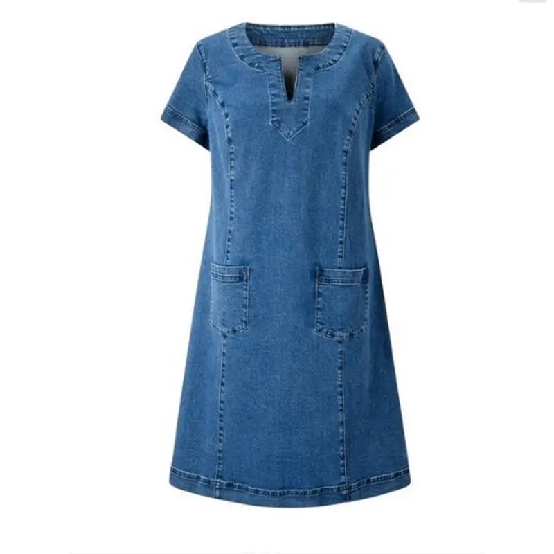 Polixeni - Soft Denim Dress