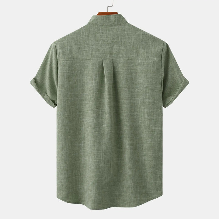 Gerardo - Short Sleeve Linen Shirt