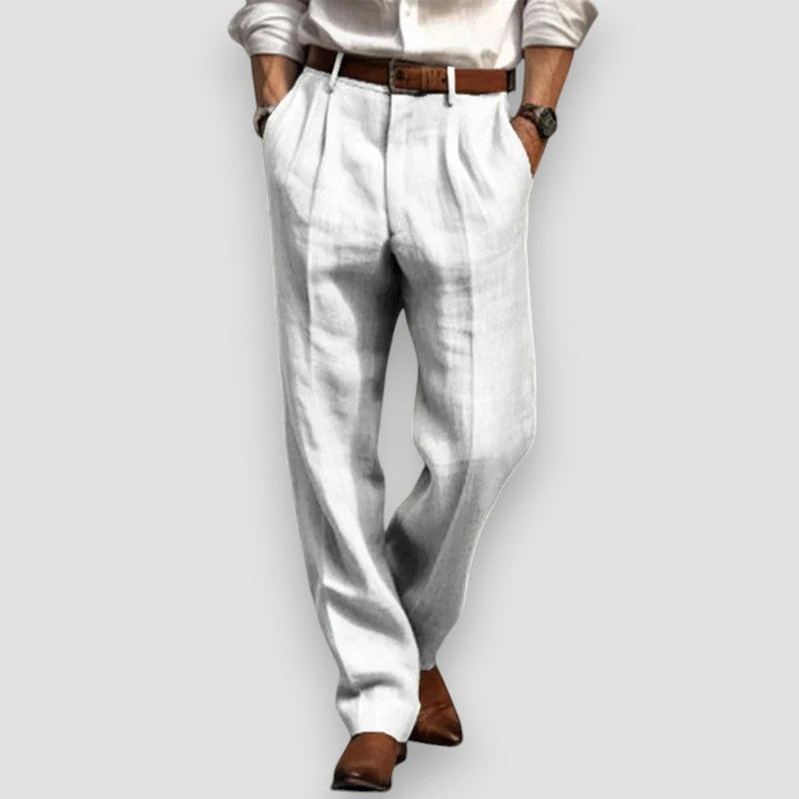 Alexei - Classic Linen Pants