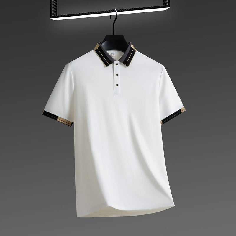 Ardalion - Polo Shirt With Contrasting Finishes
