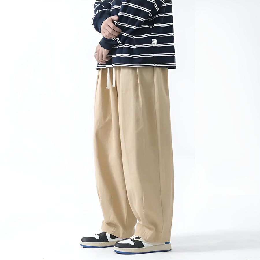 Paolino - Stylish Loose Fit Pants