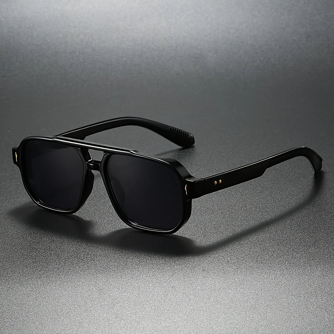 LumeSight - Double Bridge Square Sunglasses