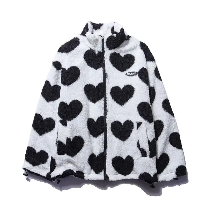 Kanika - Reversible Heart Print Jacket