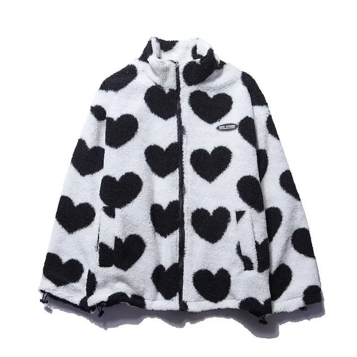 Kanika - Reversible Heart Print Jacket