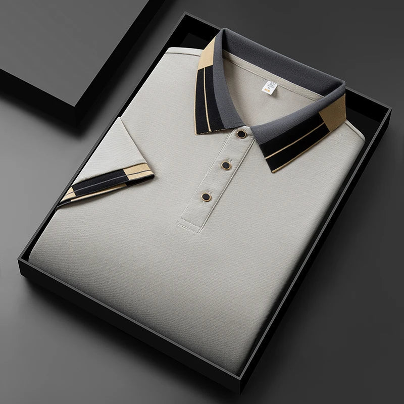 Ardalion - Polo Shirt With Contrasting Finishes