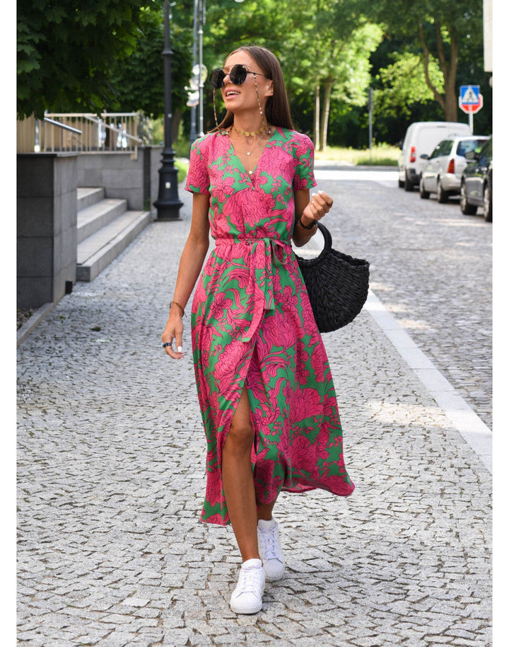 Theresita - Elegant Wrap Dress