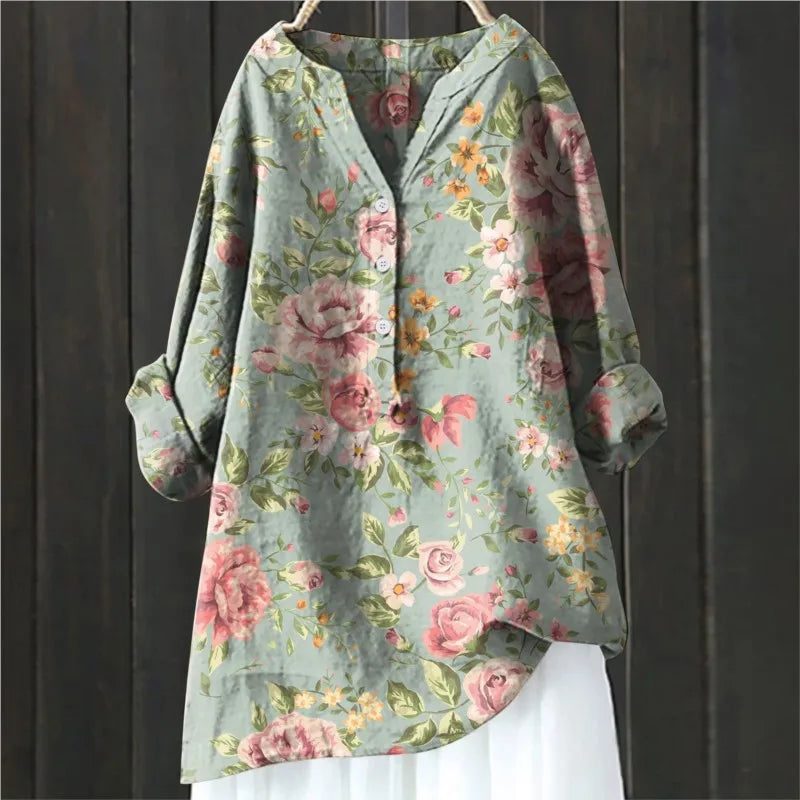 Jovita - Floral Print Blouse
