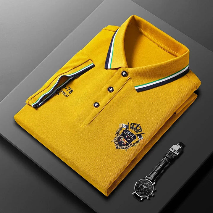 Mariusz - Breathable Short Sleeve Polo Shirt