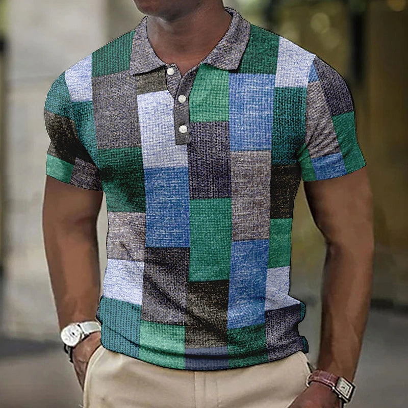 Gasan - Multicolor Polo Short Sleeve Shirt