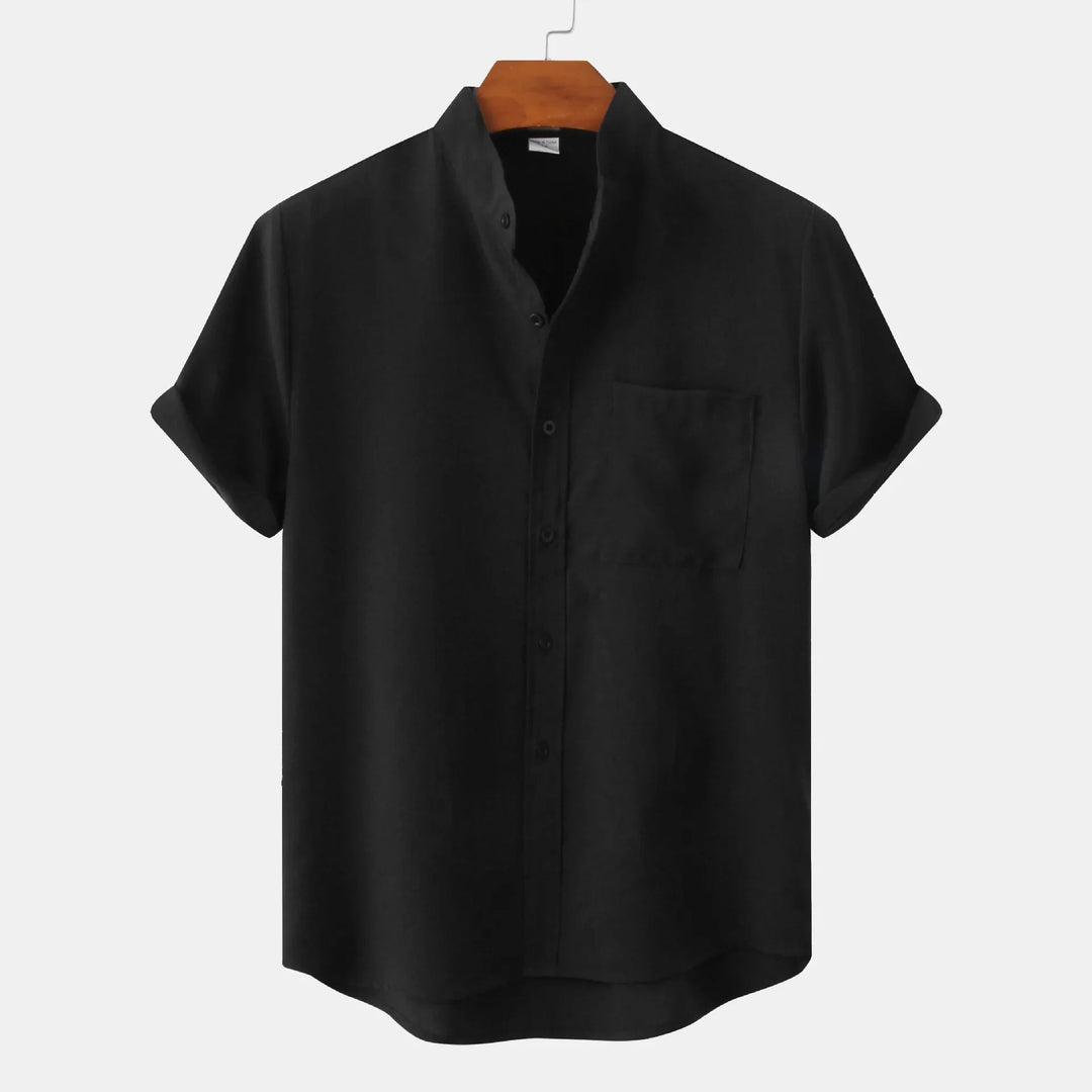 Gerardo - Short Sleeve Linen Shirt