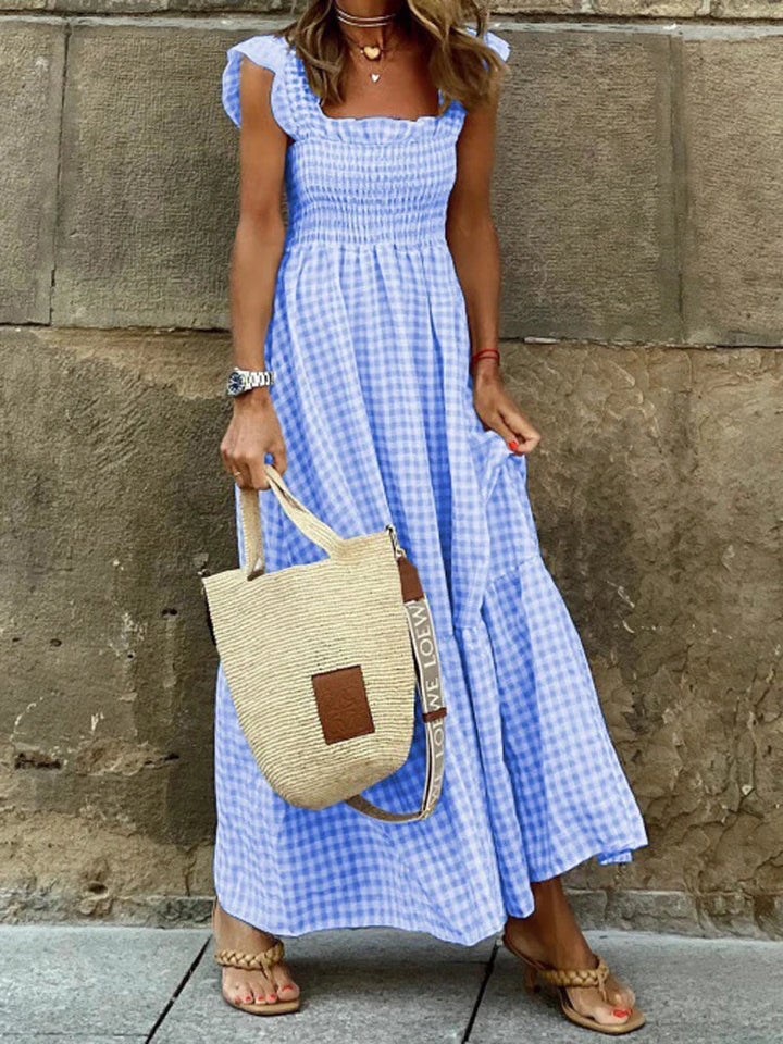 Jayne - Sleeveless Square Neck Maxi Dress