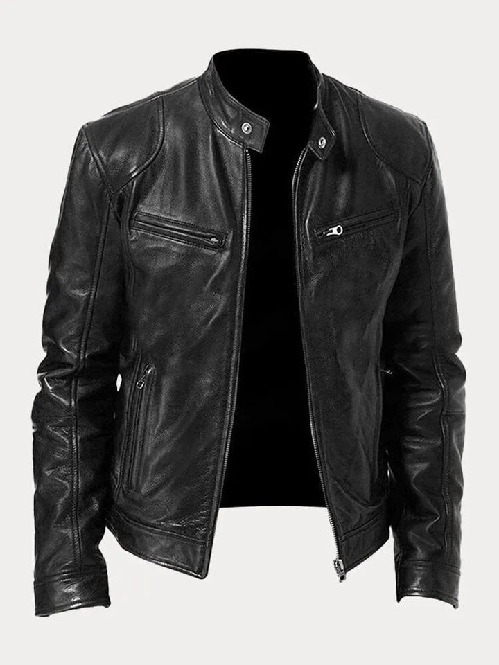 Chiron - Casual Leather Jacket