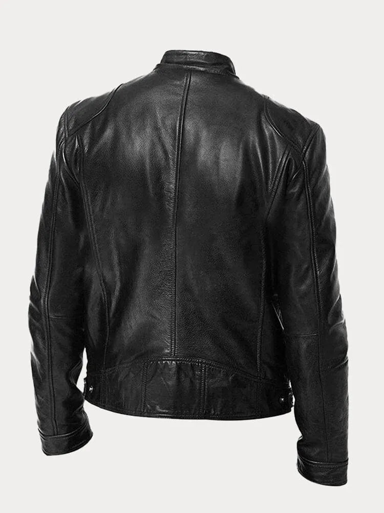 Chiron - Casual Leather Jacket