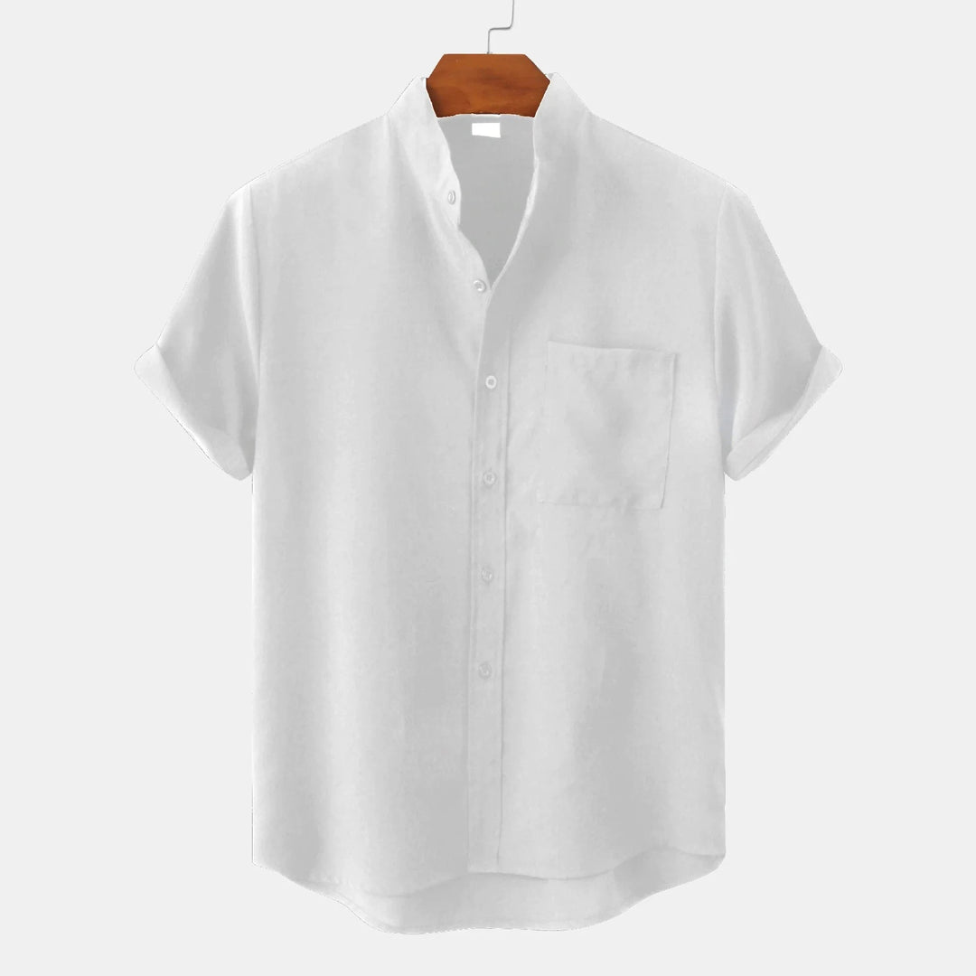 Gerardo - Short Sleeve Linen Shirt