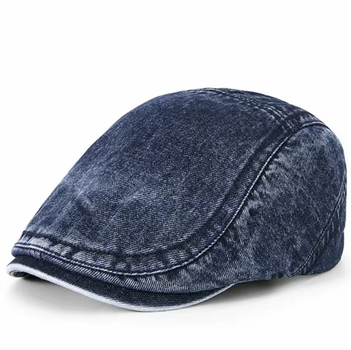 Scott - Stylish Denim Beret