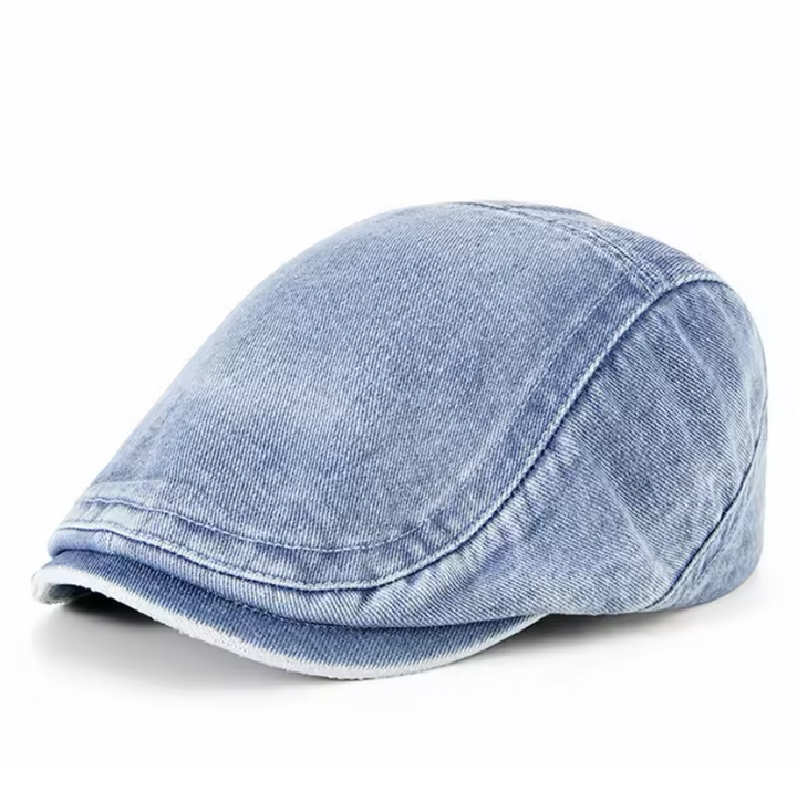 Scott - Stylish Denim Beret