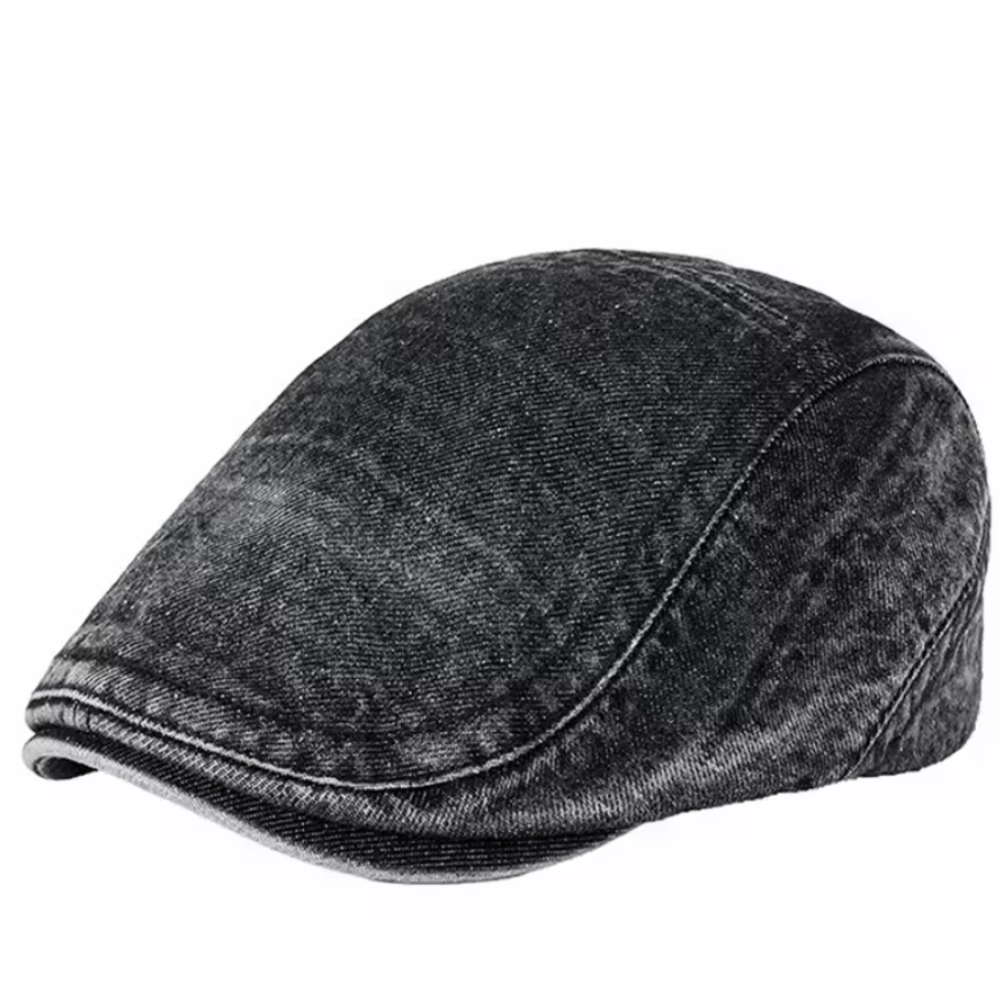 Scott - Stylish Denim Beret