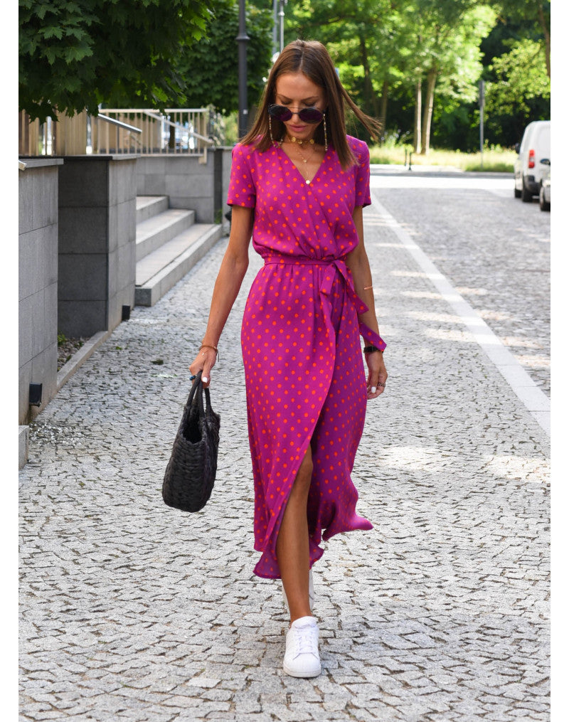 Theresita - Elegant Wrap Dress
