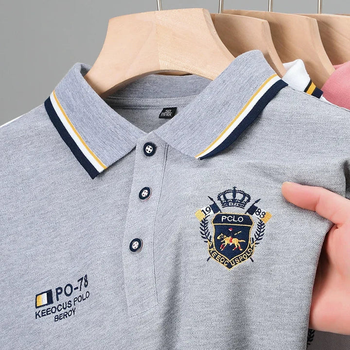 Mariusz - Breathable Short Sleeve Polo Shirt