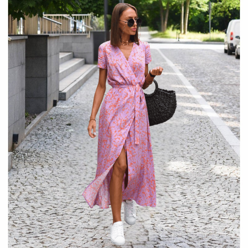 Theresita - Elegant Wrap Dress