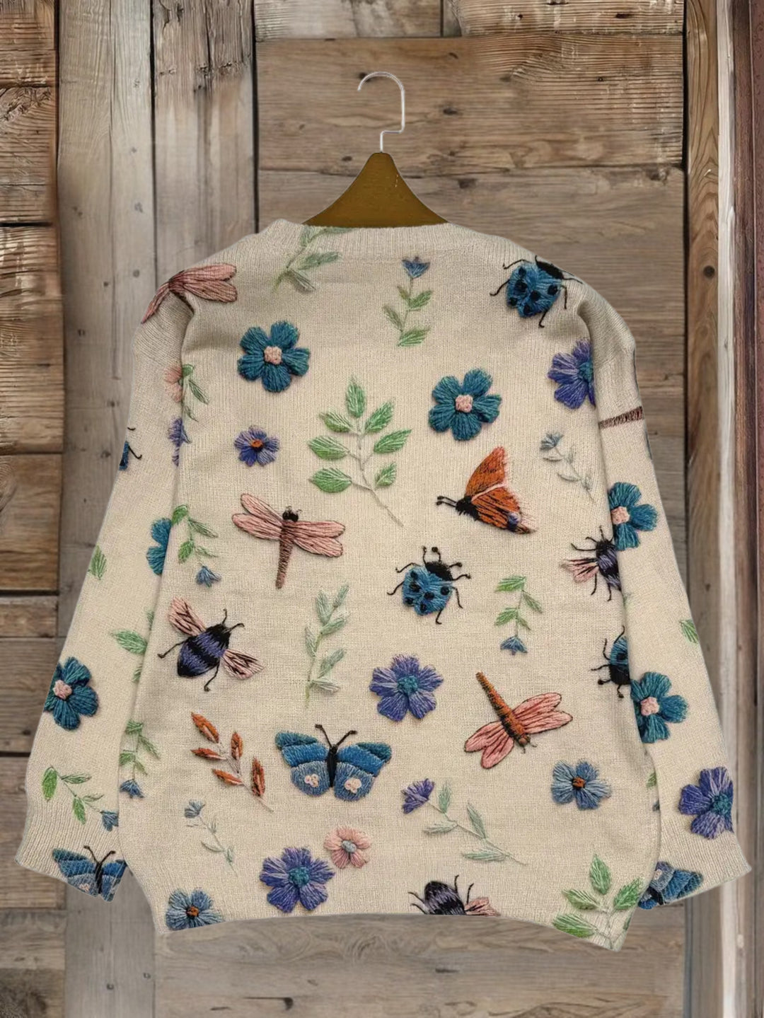 Dorenda - Casual Long Sleeve Knitted Sweater