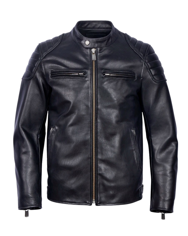 Jorge - Leather Jacket With Front Zipper
