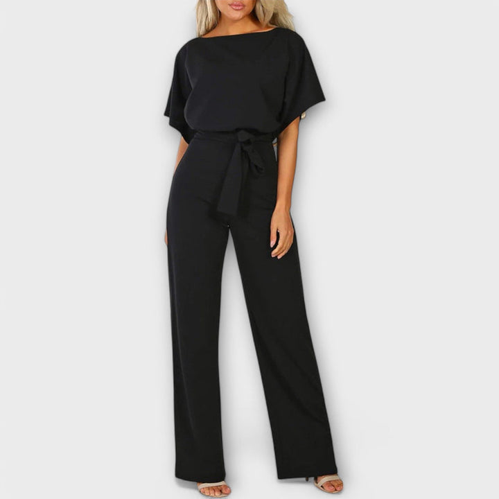 Salihe - Elegant Short Sleeve Jumpsuit