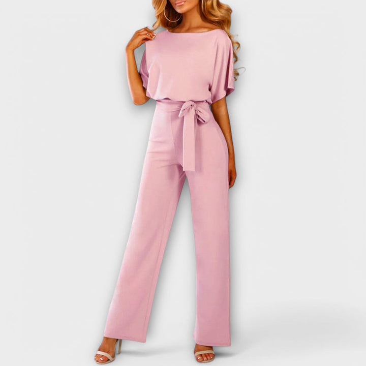 Salihe - Elegant Short Sleeve Jumpsuit