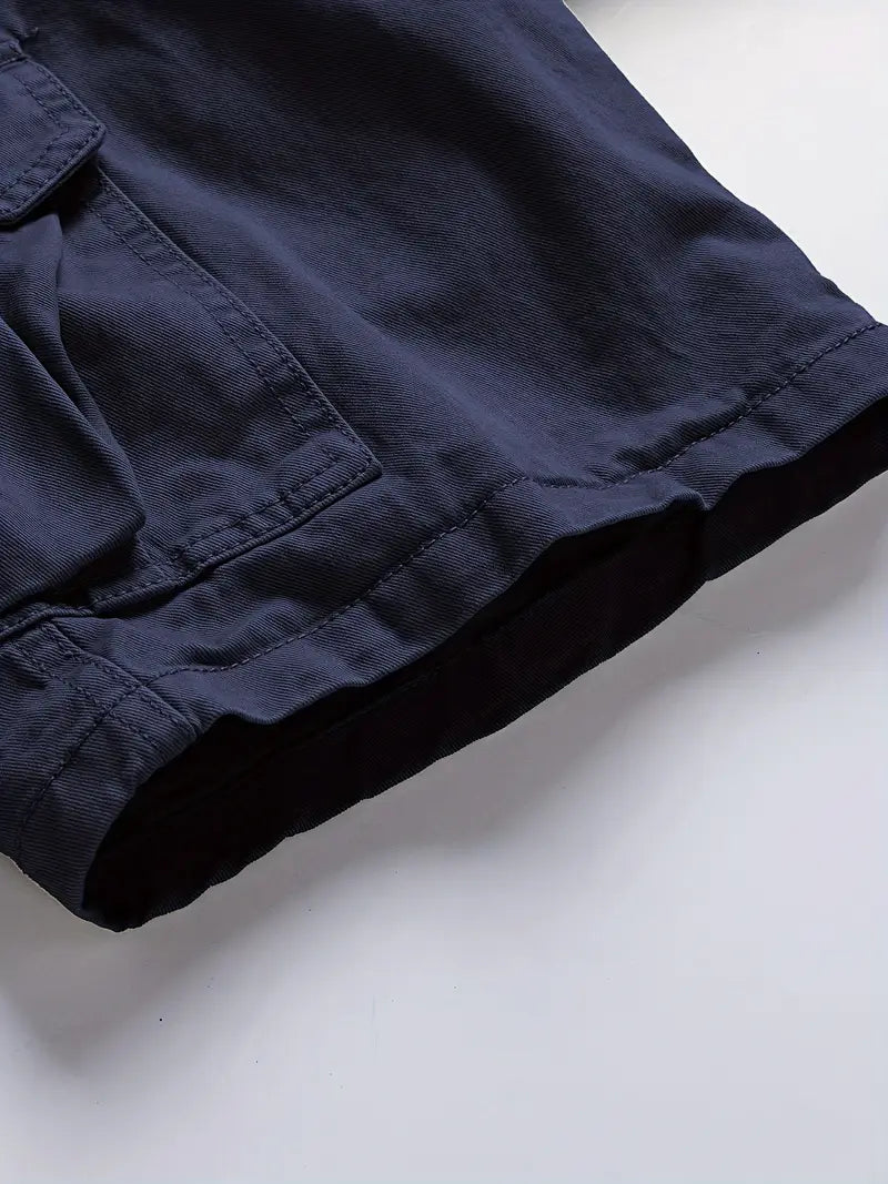 Mauro - Elegant Shorts With Multi Pockets