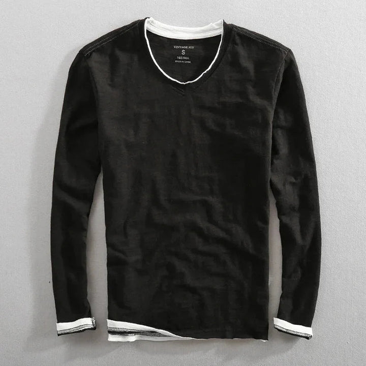 Roderick - Cotton Long Sleeve Shirt