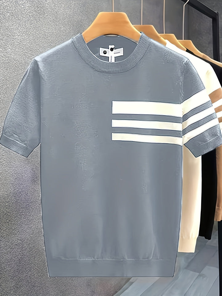 Harper - Comfortable  T-Shirt With Round Neck