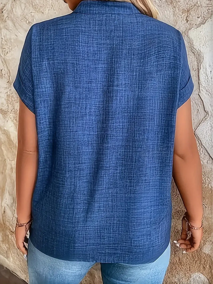 Rosabelle - Casual V Neck Blouse