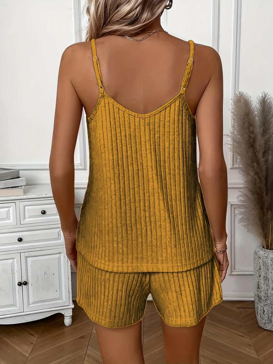 Hristina - Comfortable Two Piece Summer Set With Strap