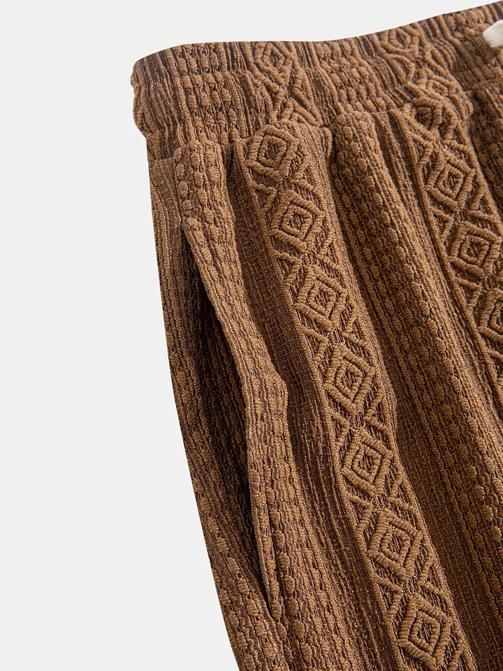 Andrew - Adjustable Drawstring Waist Shorts