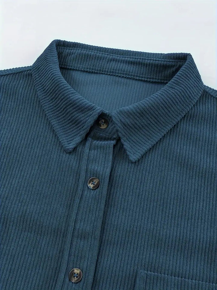 Irmela - Long Sleeve Button Shirt