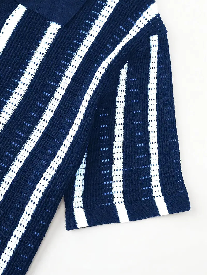 Cordell - Breathable Short Sleeve Sweater