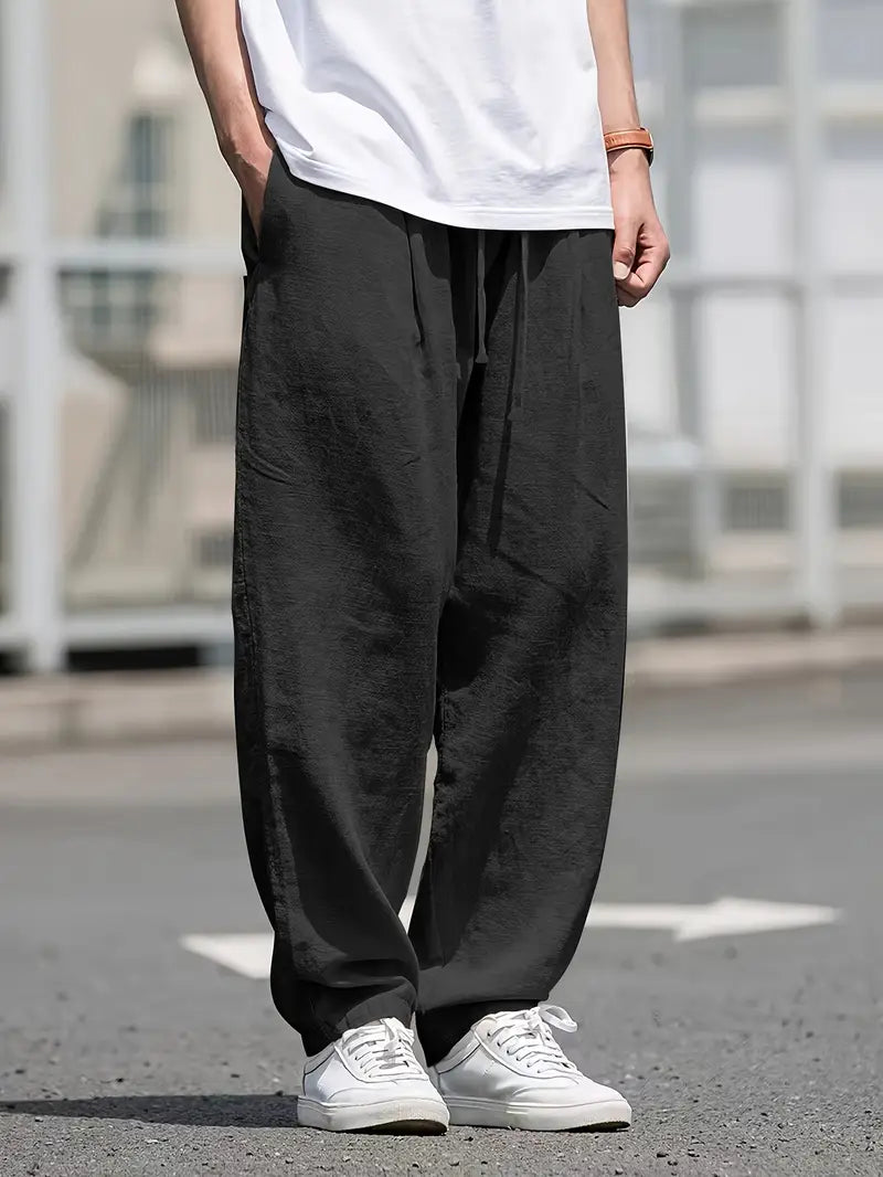 Kirk - Breathable Cotton Pant With Pockets