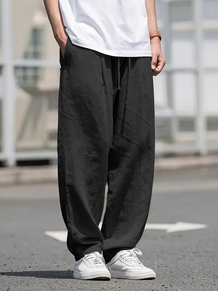 Kirk - Breathable Cotton Pant With Pockets