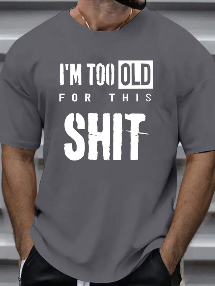 Marcin – Elegant T-Shirt With Round Neck