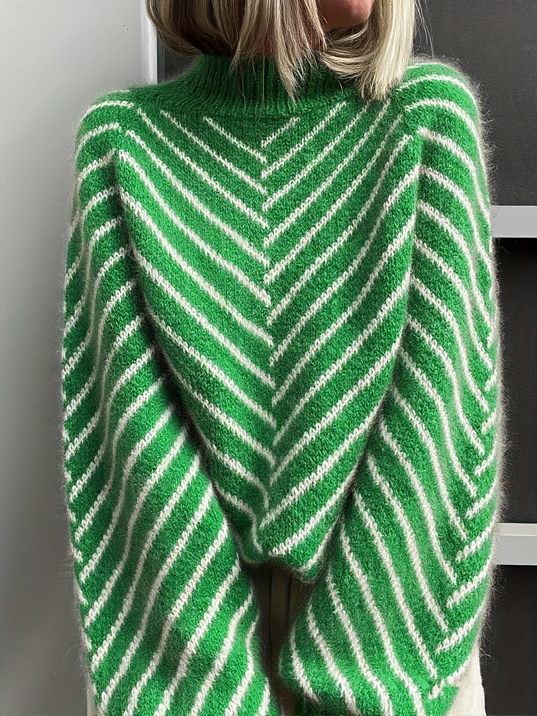 Klarysa - Casual Long Sleeve Knitted Sweater