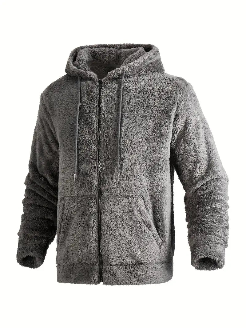 Ushakov - Casual Long Sleeve Hoodie With Zipper