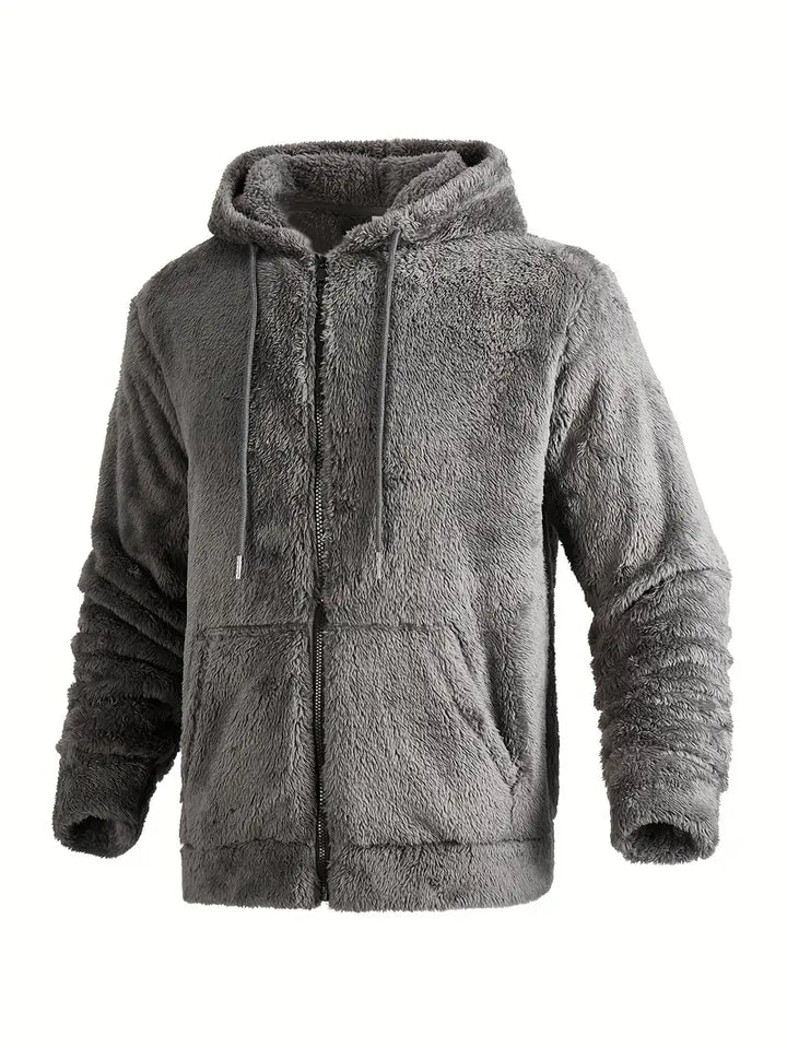 Ushakov - Casual Long Sleeve Hoodie With Zipper