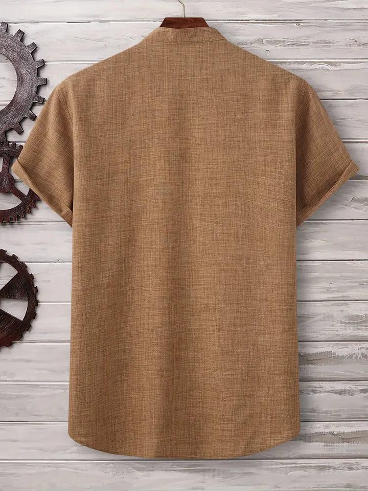 Kieth - Short Sleeve Shirt With Front Pocket