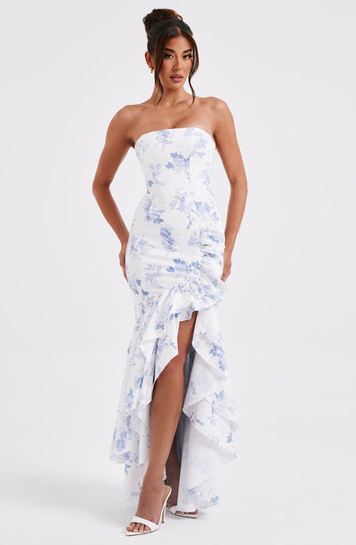 Vasileia - Off Shoulder Maxi Dress