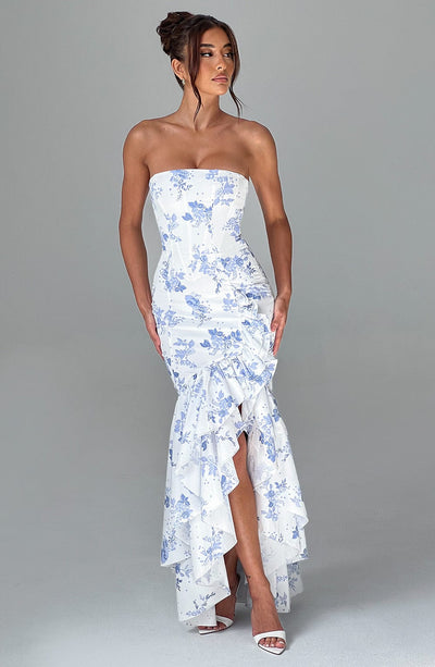 Vasileia - Off Shoulder Maxi Dress