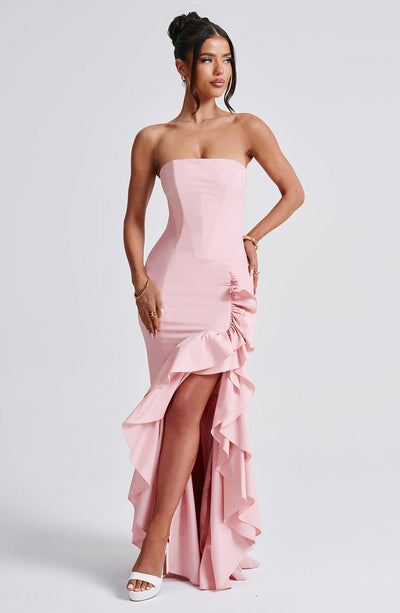 Vasileia - Off Shoulder Maxi Dress